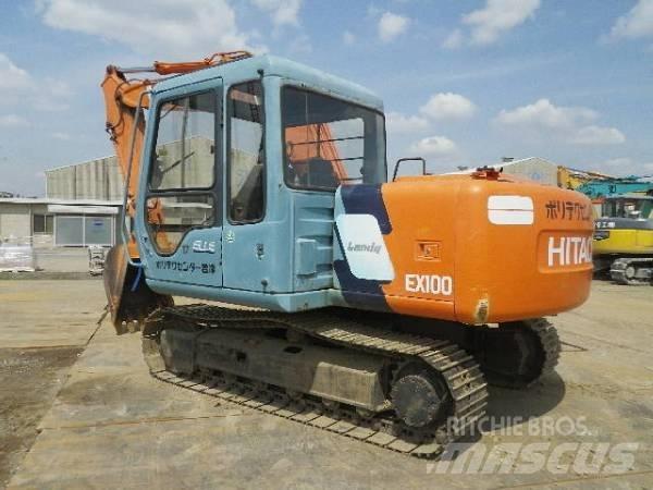 Hitachi EX100-3 Kāpurķēžu ekskavatori