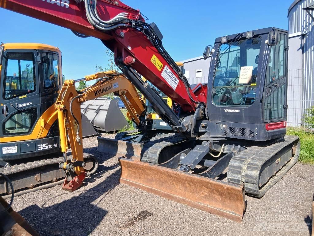 Yanmar Vio 80-1A Vidēja lieluma ekskavatori 7 t - 12 t