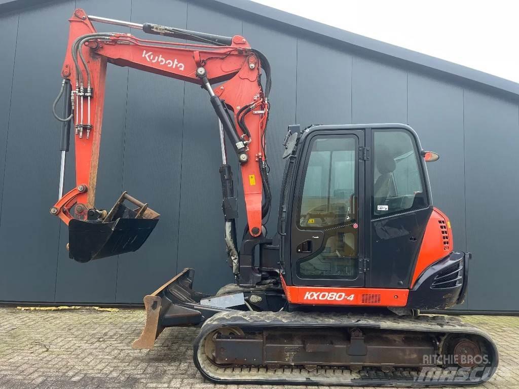 Kubota Kx080-4 Vidēja lieluma ekskavatori 7 t - 12 t
