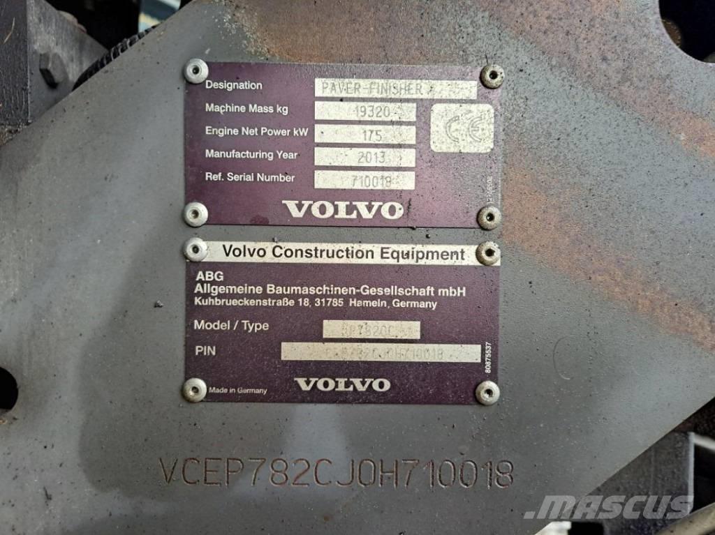 Volvo P 7820 D ABG Asfalta klājēji