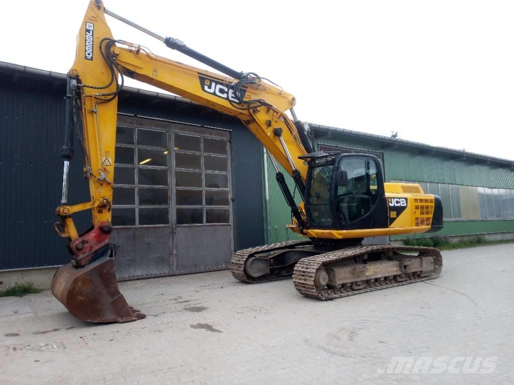 JCB JS260 JS240 Kāpurķēžu ekskavatori