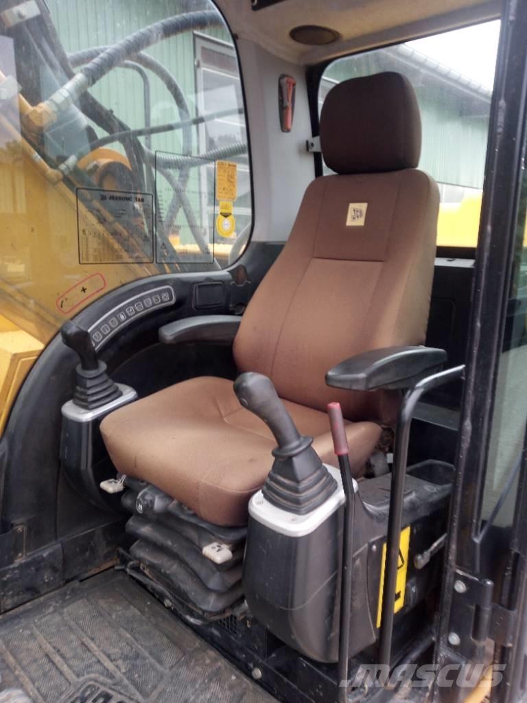 JCB JS260 JS240 Kāpurķēžu ekskavatori