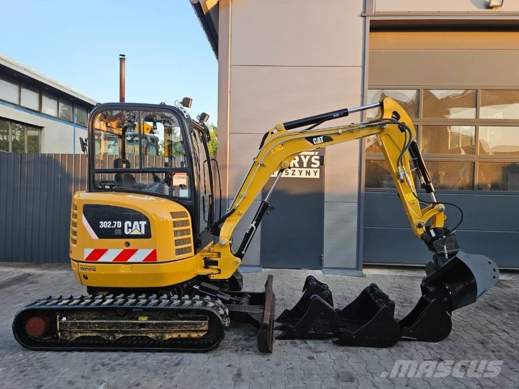 CAT 302.7 D CR Mini ekskavatori < 7 t