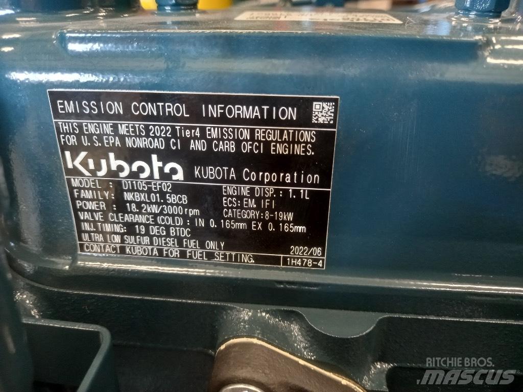 Kubota D 1105 Dzinēji