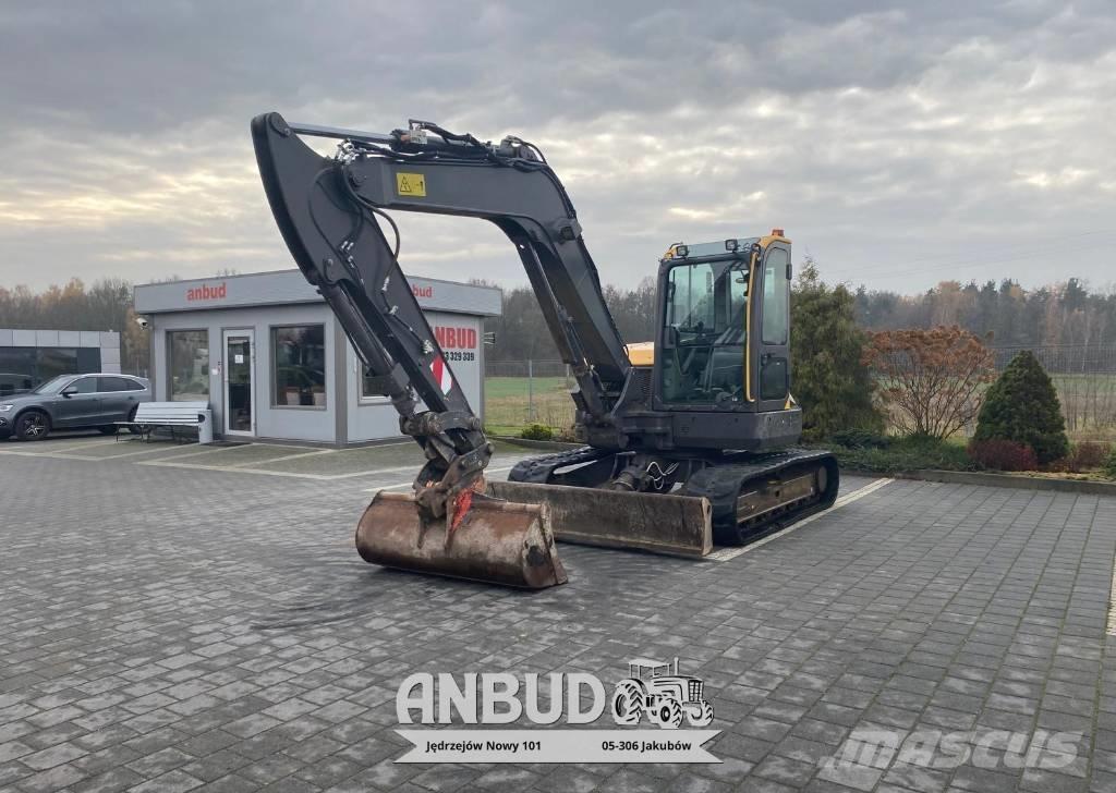 Volvo ECR 88 D Kāpurķēžu ekskavatori