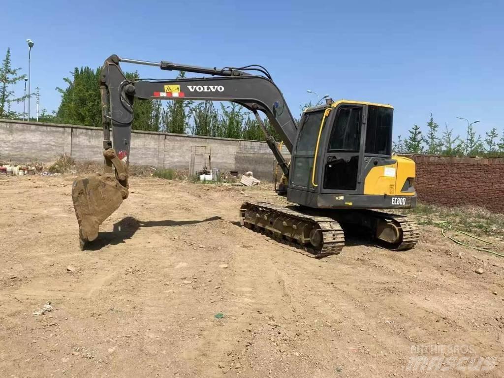 Volvo ec80 Kāpurķēžu ekskavatori
