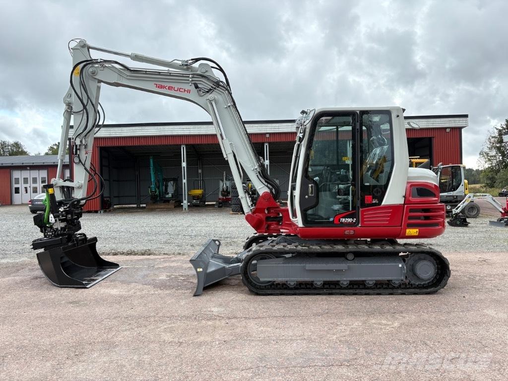 Takeuchi TB290 Vidēja lieluma ekskavatori 7 t - 12 t