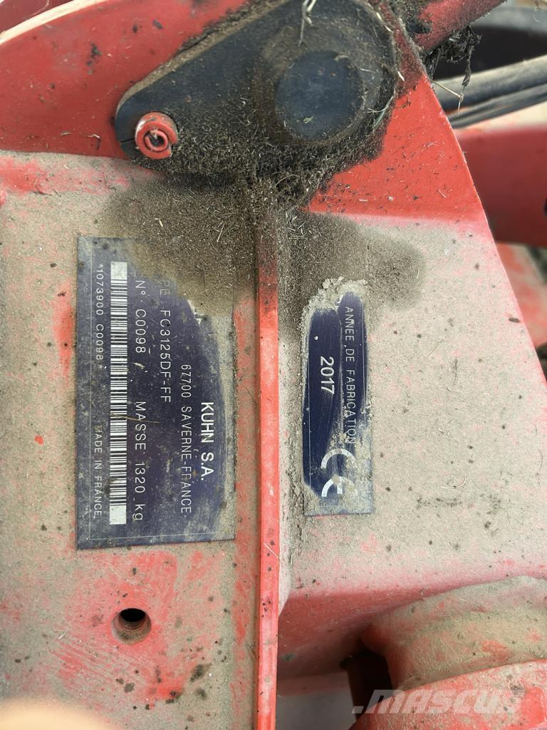 Kuhn FC3125 Piekabināmās pļaujmašīnas