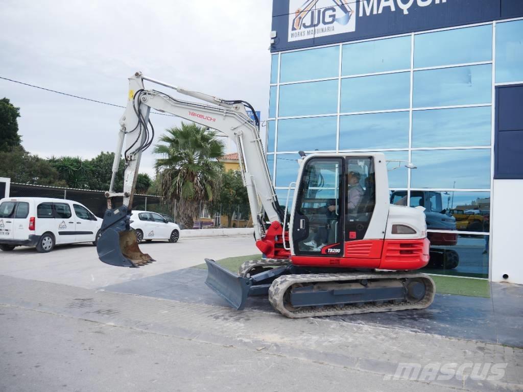Takeuchi TB 290 Vidēja lieluma ekskavatori 7 t - 12 t