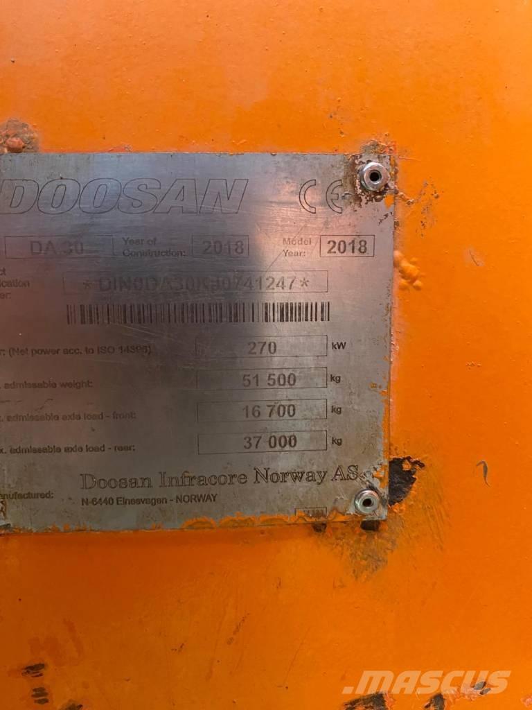 Doosan DA 30 Artikulētie pašizgāzēji