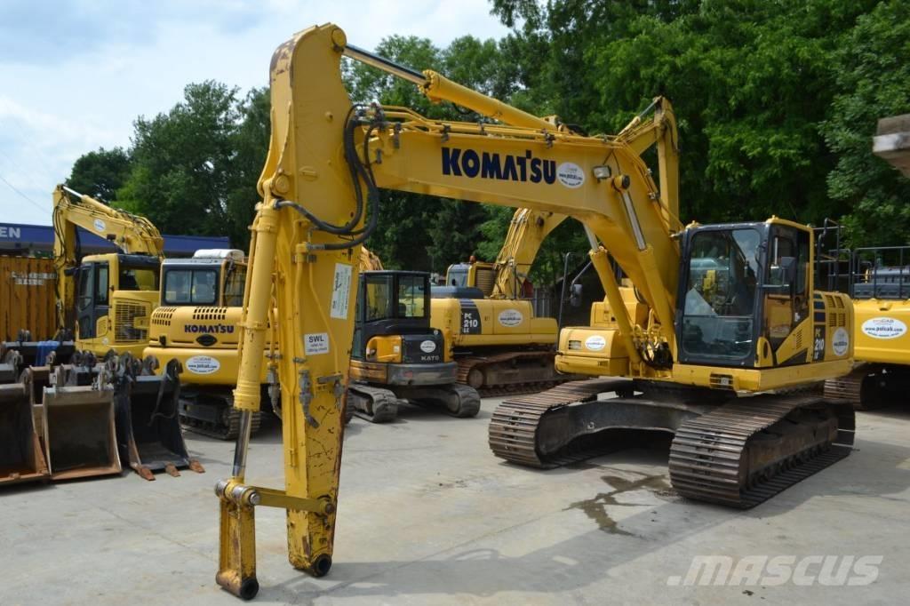 Komatsu PC 210 LC-11 Kāpurķēžu ekskavatori