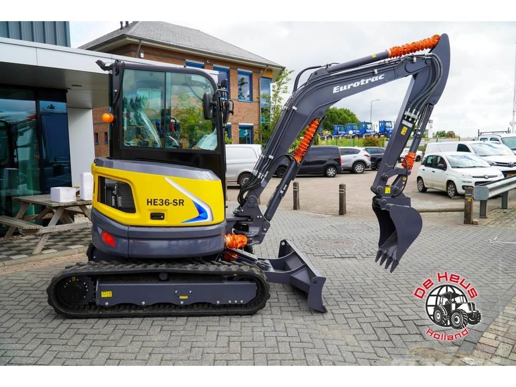 Eurotrac HE36SR Īpašie ekskavatori