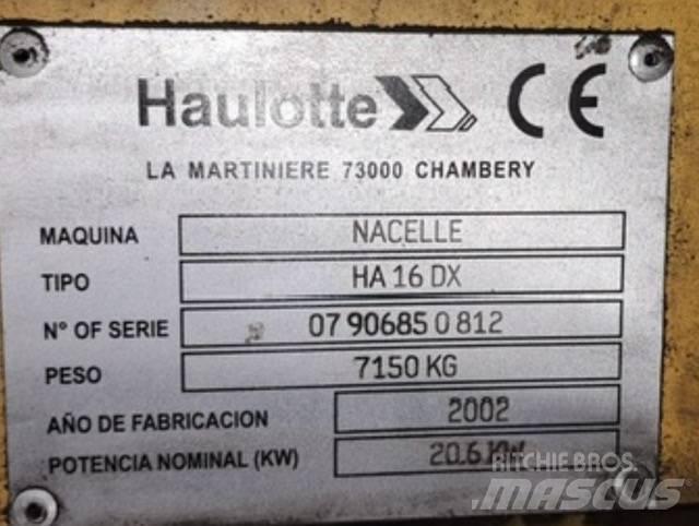 Haulotte HA 16 DX Strēles pacēlāji