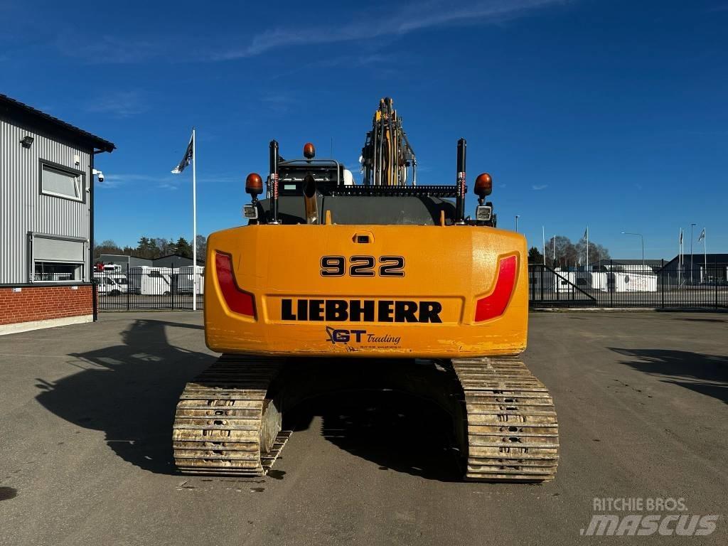 Liebherr 922 Kāpurķēžu ekskavatori