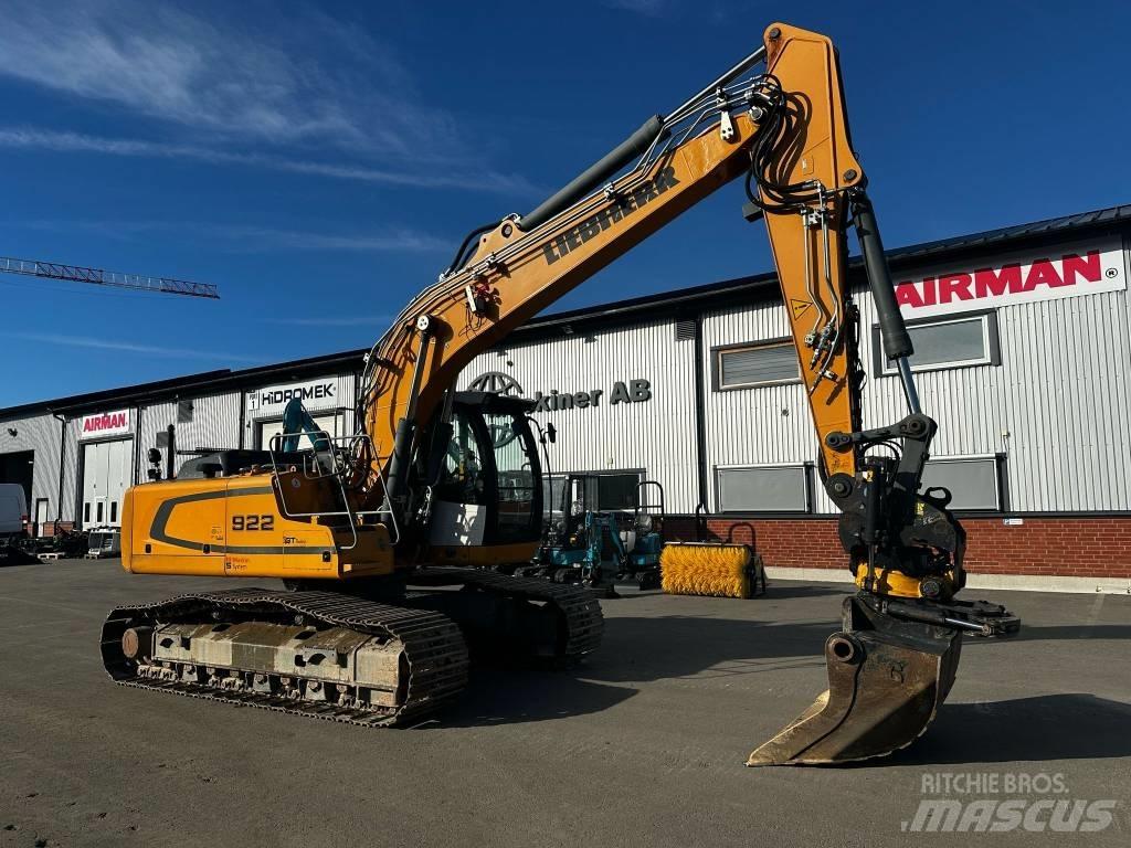 Liebherr 922 Kāpurķēžu ekskavatori