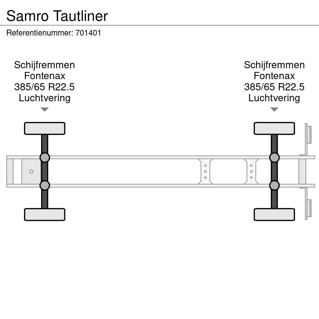 Samro Tautliner Tents puspiekabes