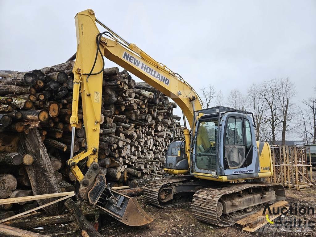 New Holland E 145 Kāpurķēžu ekskavatori