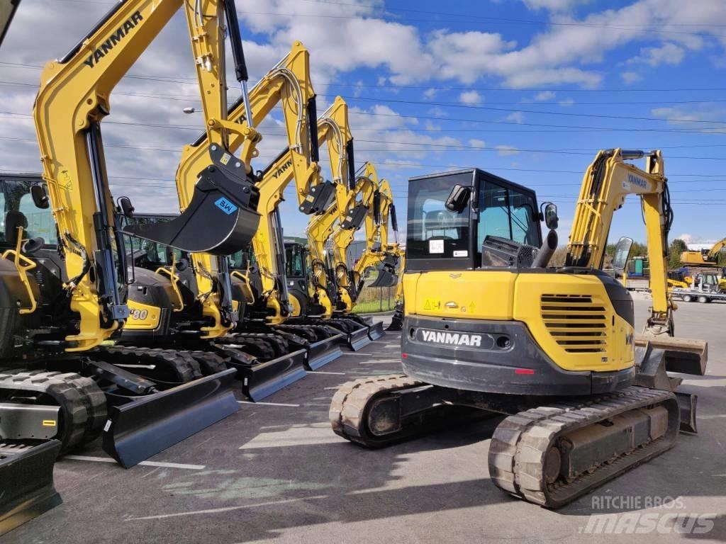 Yanmar Vio 80-1A Vidēja lieluma ekskavatori 7 t - 12 t