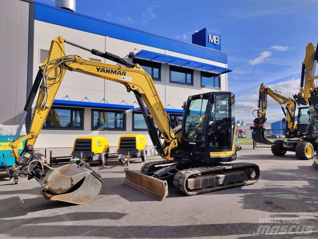 Yanmar Vio 80-1A Vidēja lieluma ekskavatori 7 t - 12 t