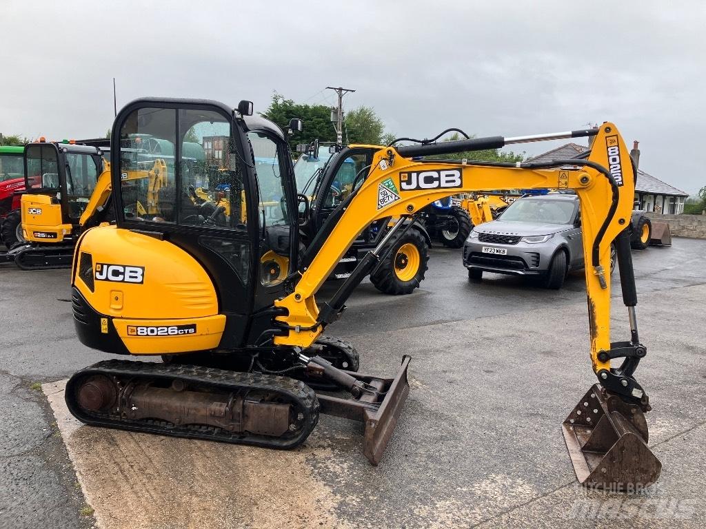 JCB 8026 CTS Mini ekskavatori < 7 t