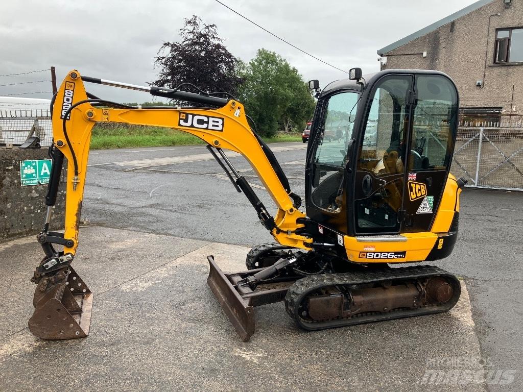 JCB 8026 CTS Mini ekskavatori < 7 t