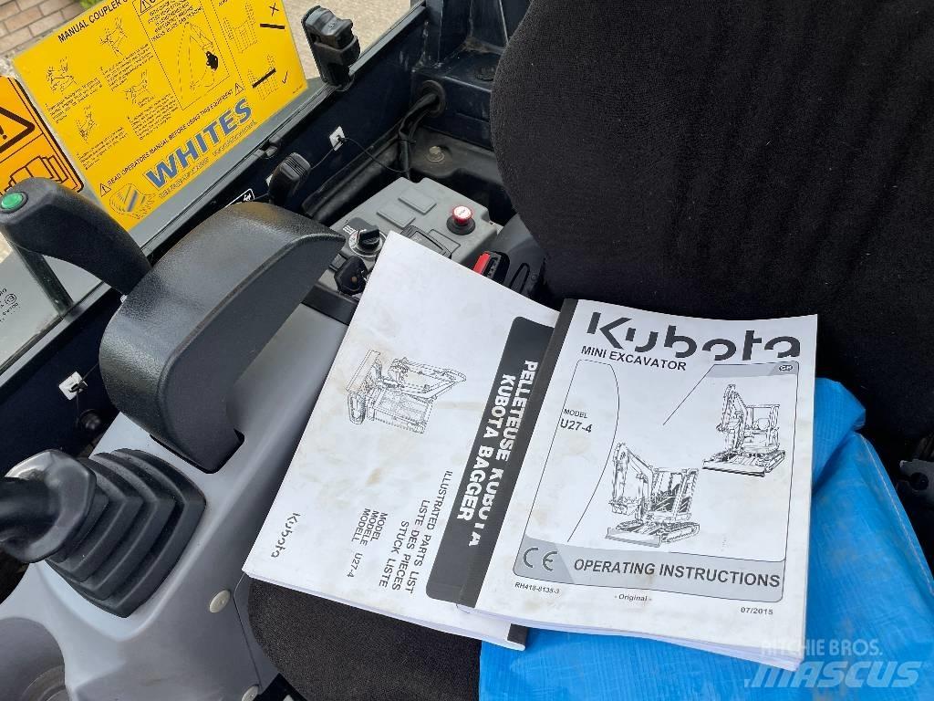 Kubota U 27-4 Mini ekskavatori < 7 t