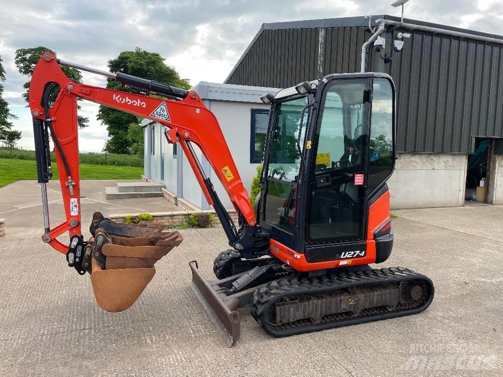 Kubota U 27-4 Mini ekskavatori < 7 t