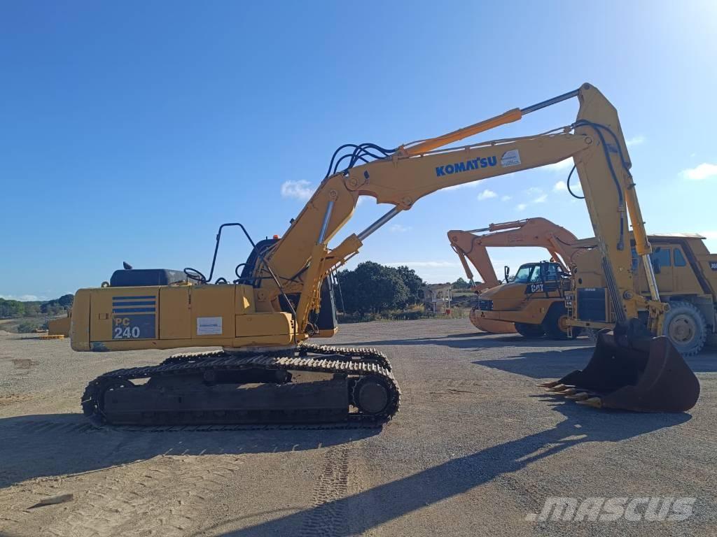 Komatsu PC 240 NLC Kāpurķēžu ekskavatori