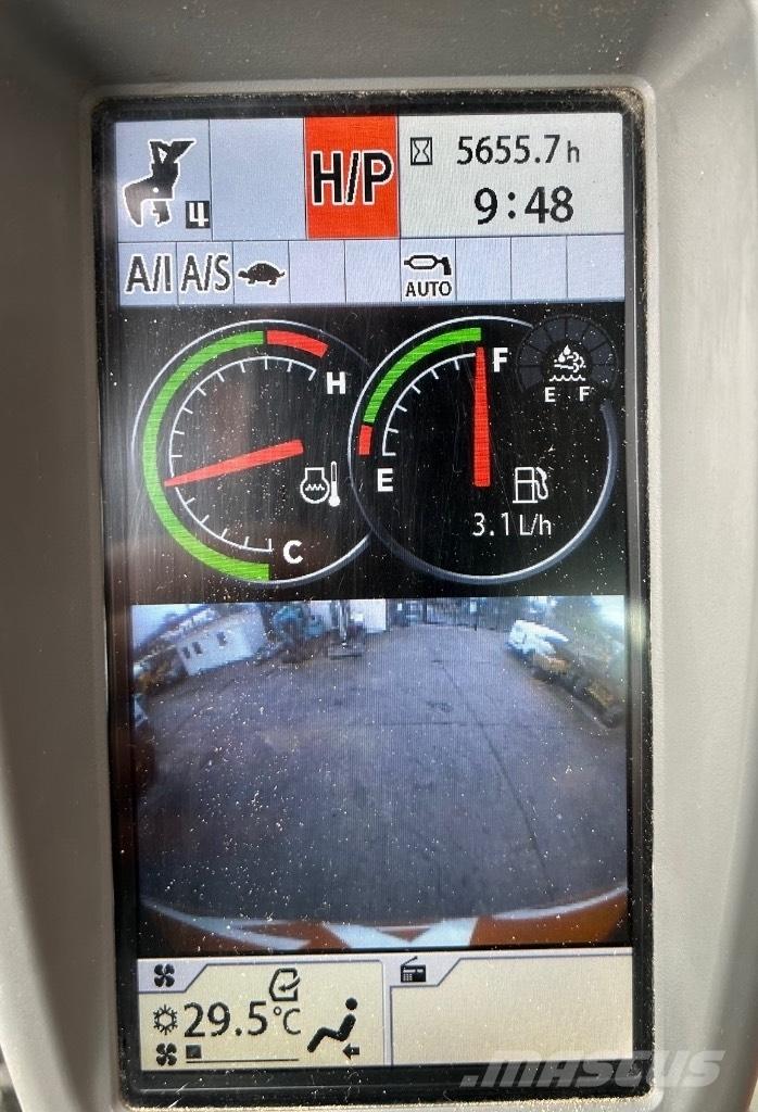 Hitachi 490 Kāpurķēžu ekskavatori