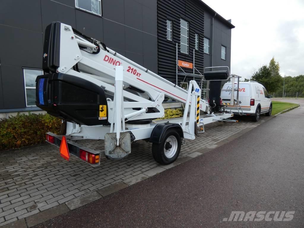 Dino 210 XT Skylift Pacēlājplatformas - piekabes