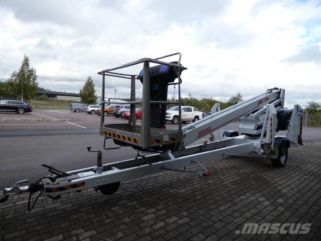 Dino 210 XT Skylift Pacēlājplatformas - piekabes