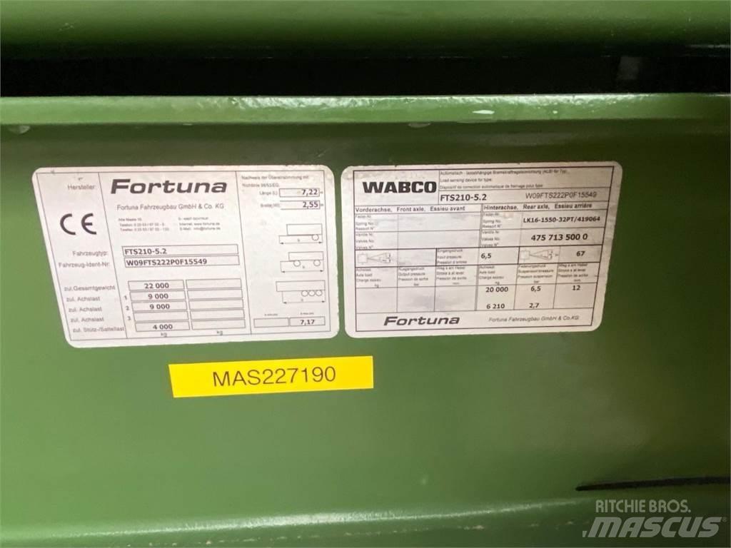 Fortuna FTS 210 Treileri-pašizgāzēji