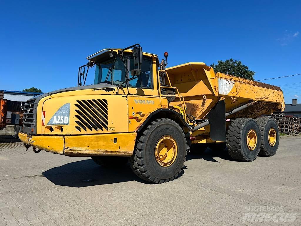 Volvo A 25 D Artikulētie pašizgāzēji