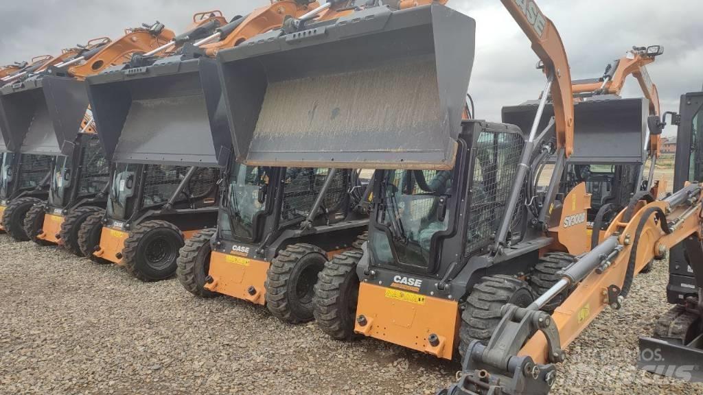 CASE SV 250B (5 units) Lietoti riteņu kompaktiekrāvēji