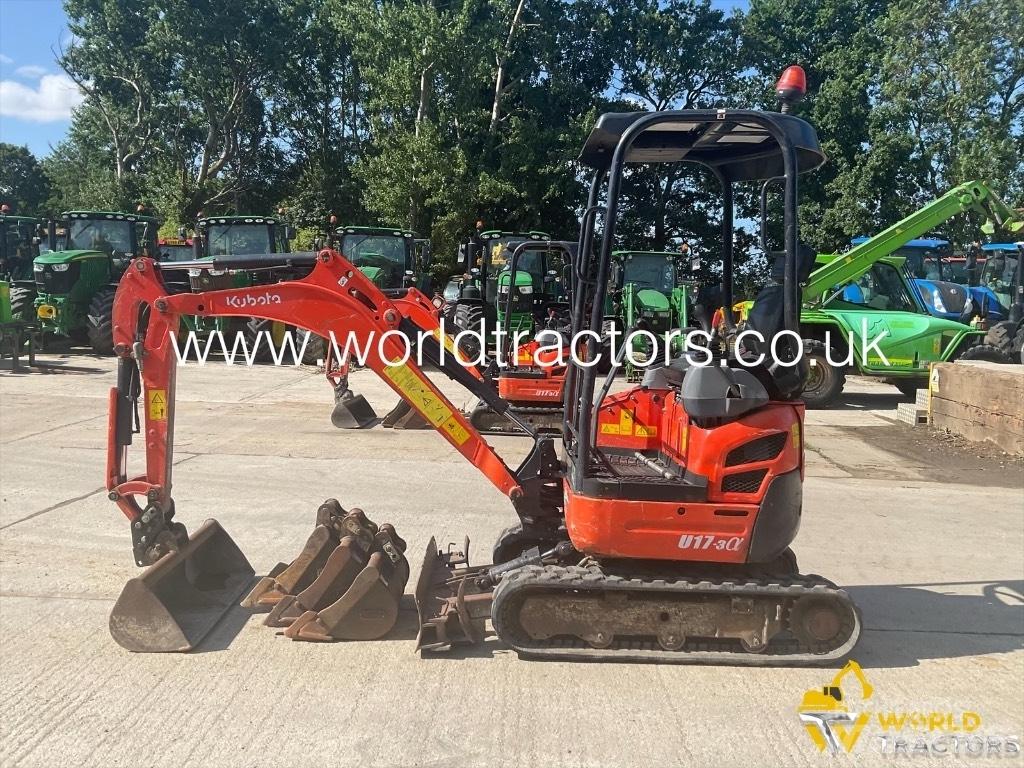 Kubota U 17-3 Mini ekskavatori < 7 t