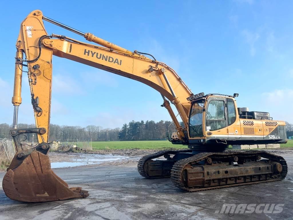Hyundai R520LC-9 Kāpurķēžu ekskavatori