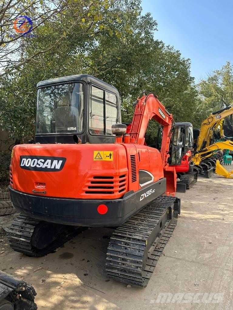 Doosan 55 Mini ekskavatori < 7 t