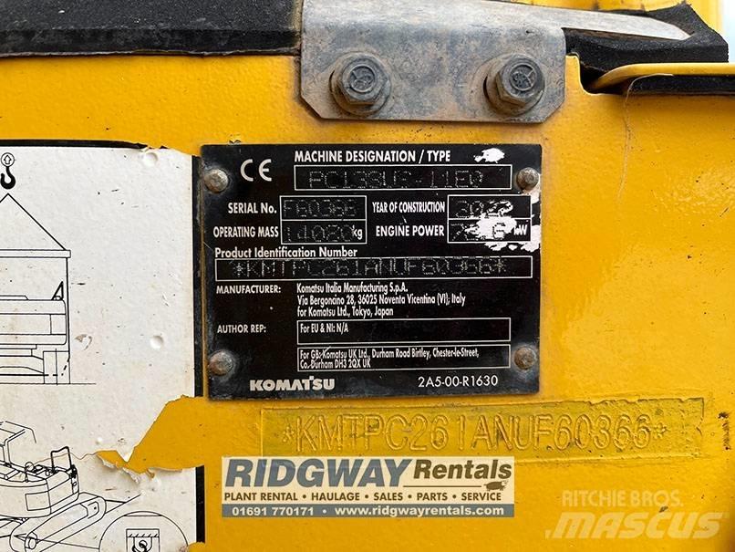 Komatsu PC 138 US-11 Kāpurķēžu ekskavatori
