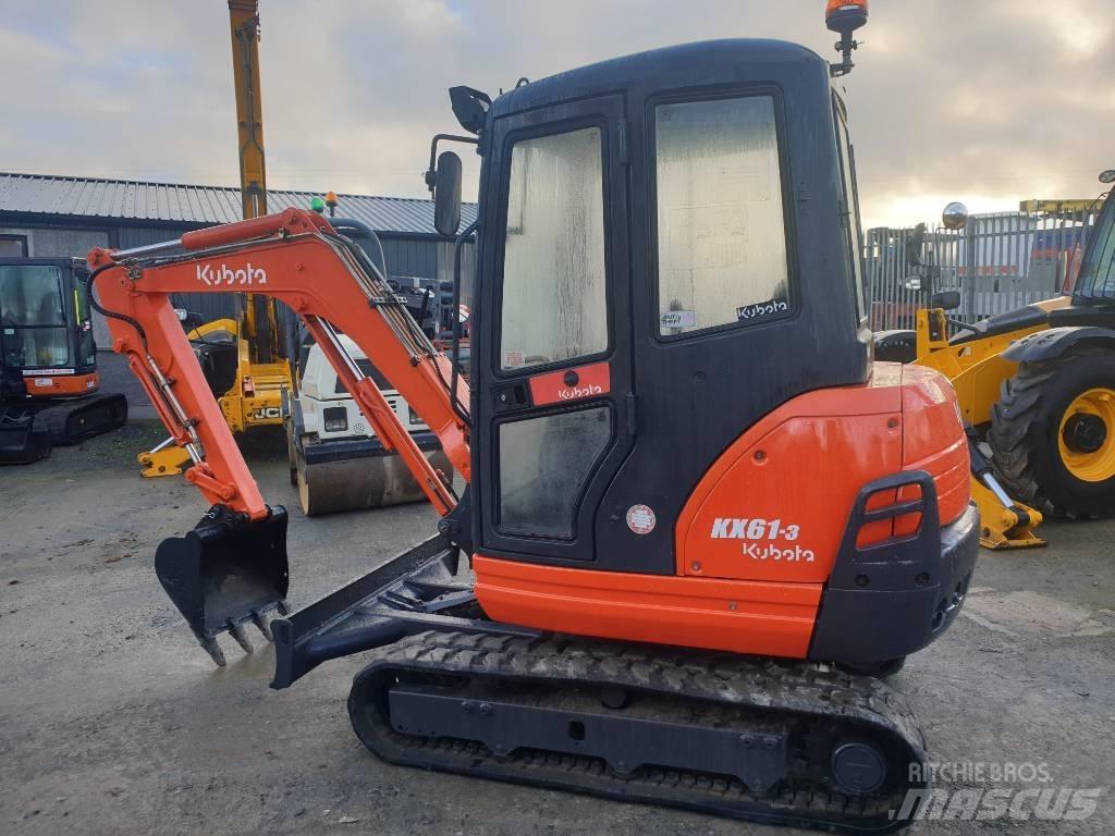 Kubota KX 61-3 Mini ekskavatori < 7 t