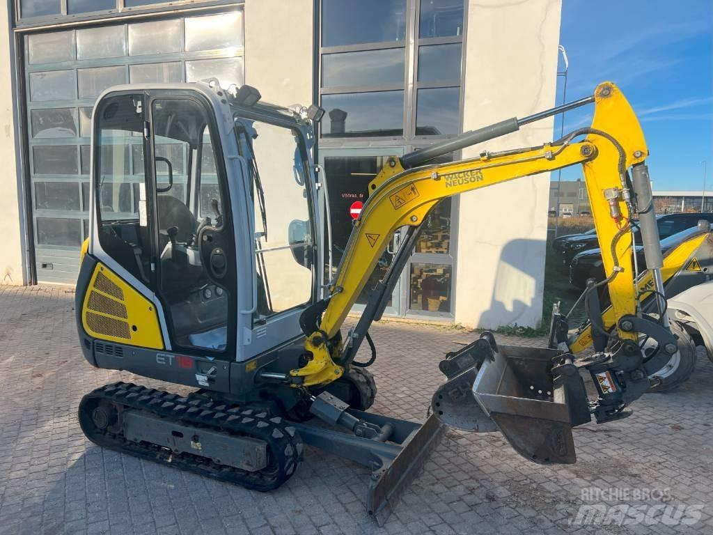 Wacker Neuson ET 18 Kāpurķēžu ekskavatori