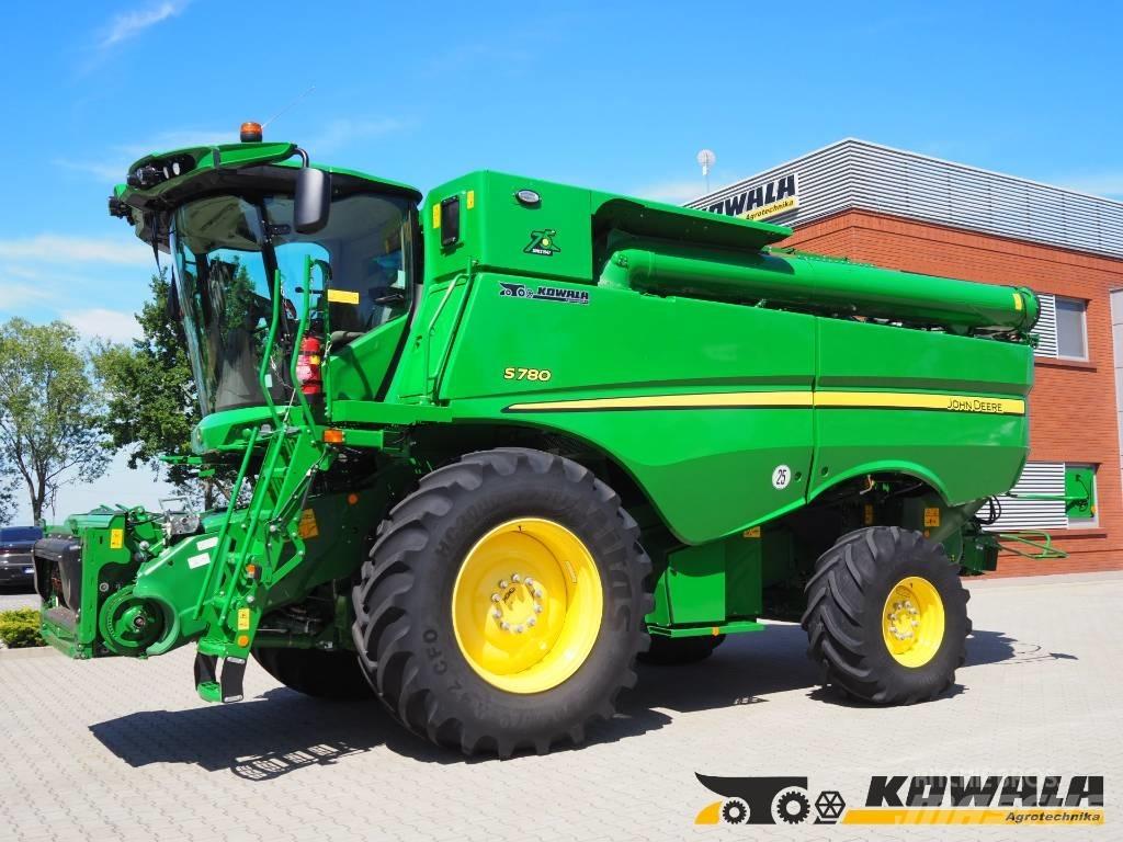 John Deere S780 + 730X Ražas novākšanas kombaini