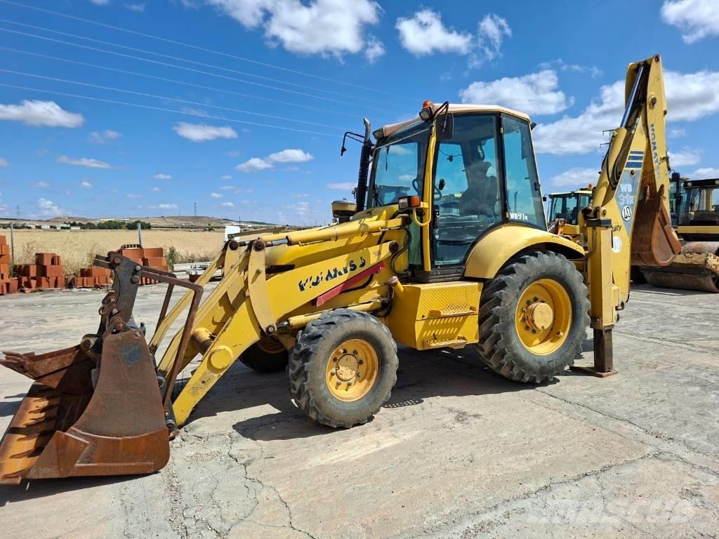 Komatsu WB 91 R Ekskavatori-iekrāvēji