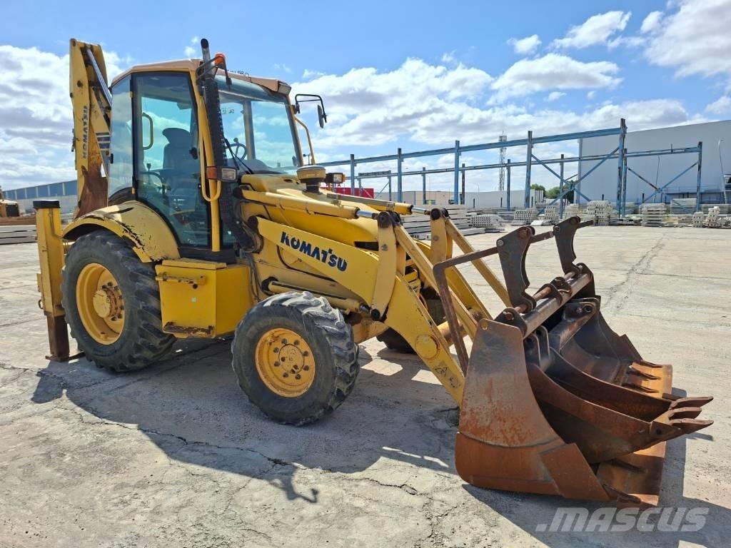 Komatsu WB 91 R Ekskavatori-iekrāvēji