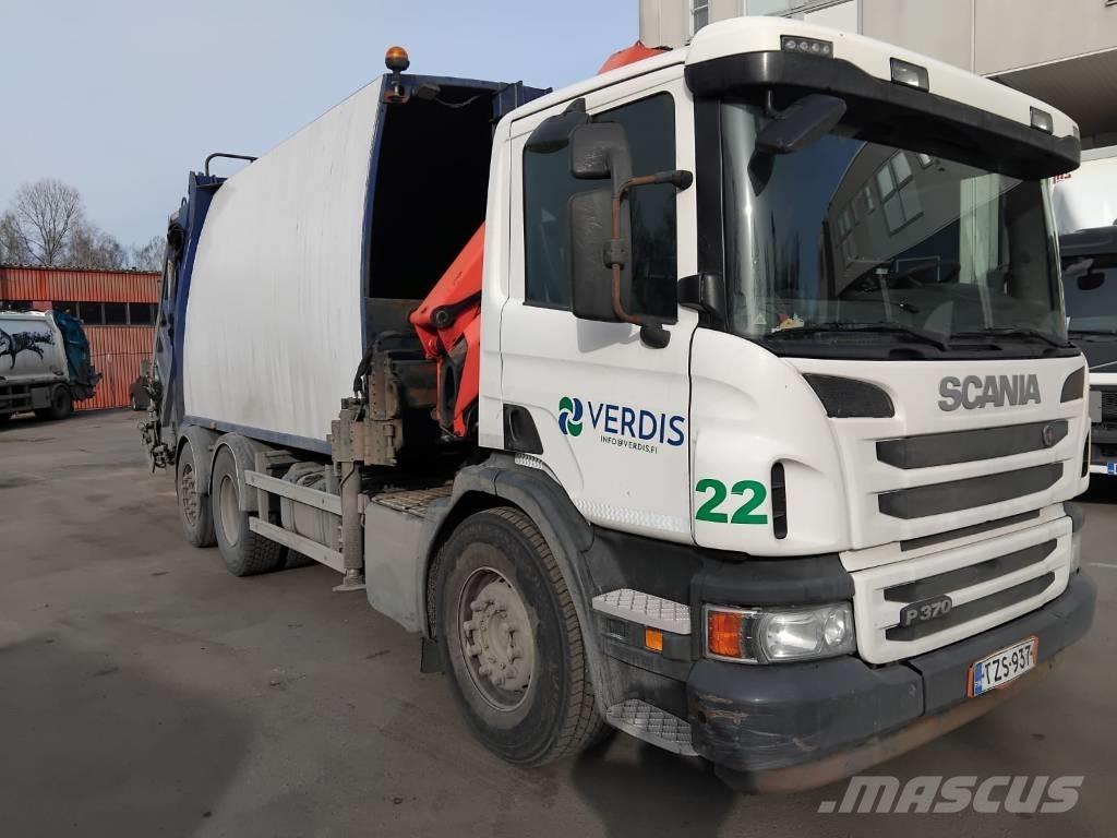 Scania P 370 Atkritumu izvešanas transports