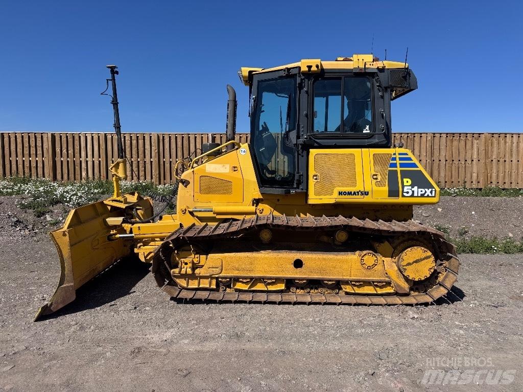 Komatsu D 51 PX Kāpurķēžu buldozeri