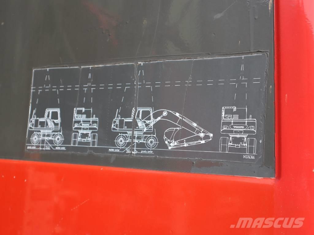 Volvo EW 140 B Ekskavatori uz riteņiem