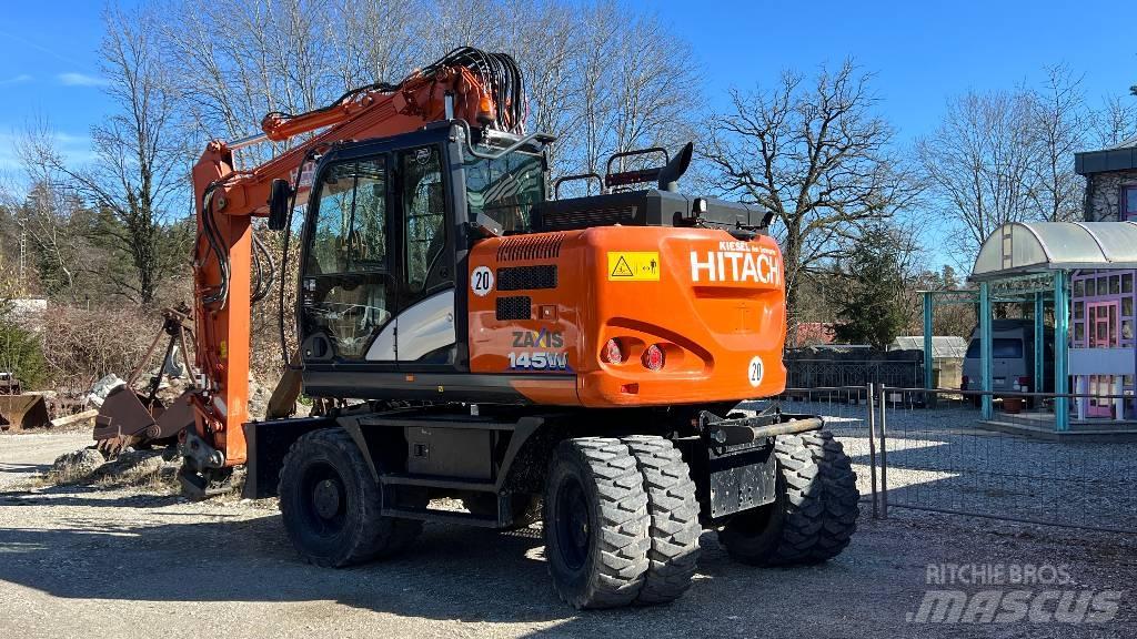 Hitachi ZX 145 W-6 Ekskavatori uz riteņiem