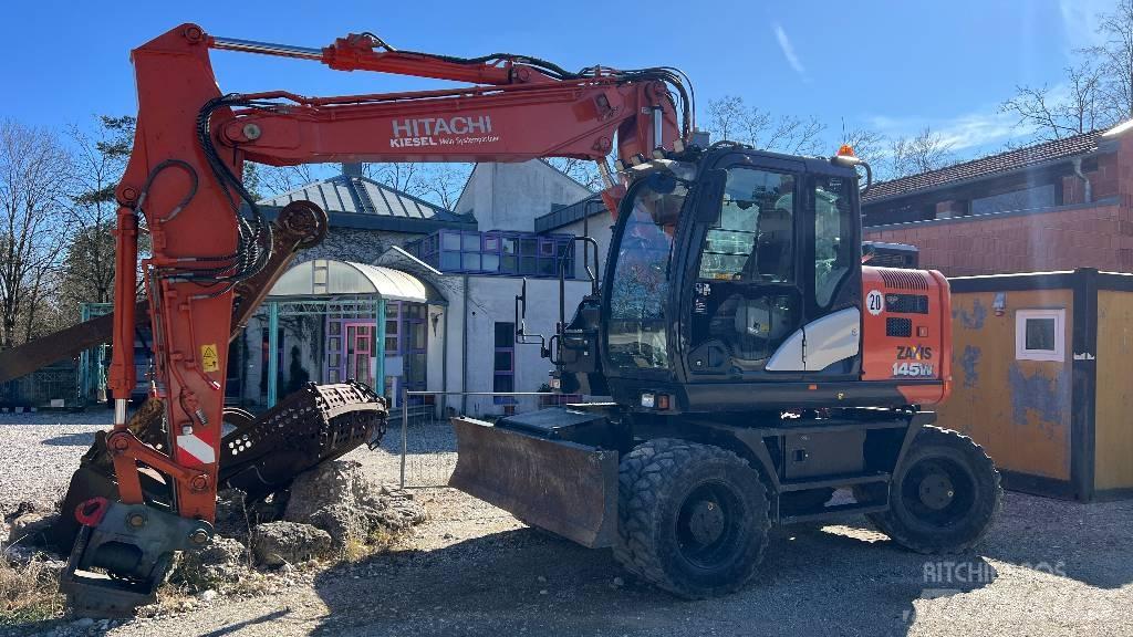 Hitachi ZX 145 W-6 Ekskavatori uz riteņiem