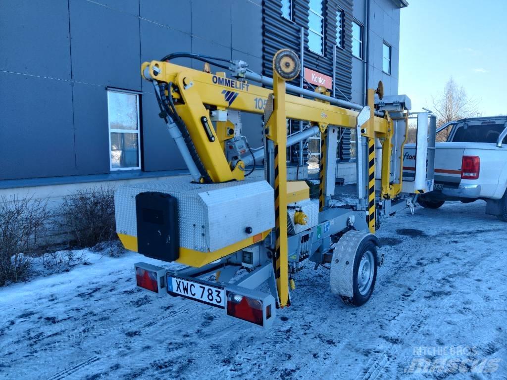 Omme 10,5E Skylift Pacēlājplatformas - piekabes