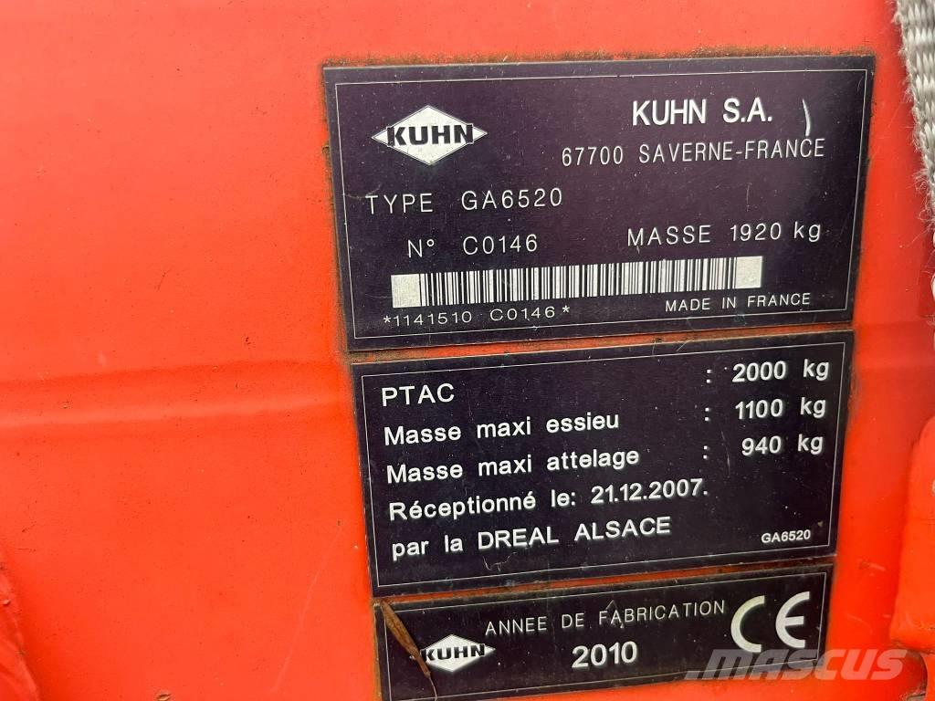 Kuhn 6520 Rituļu ietinēji